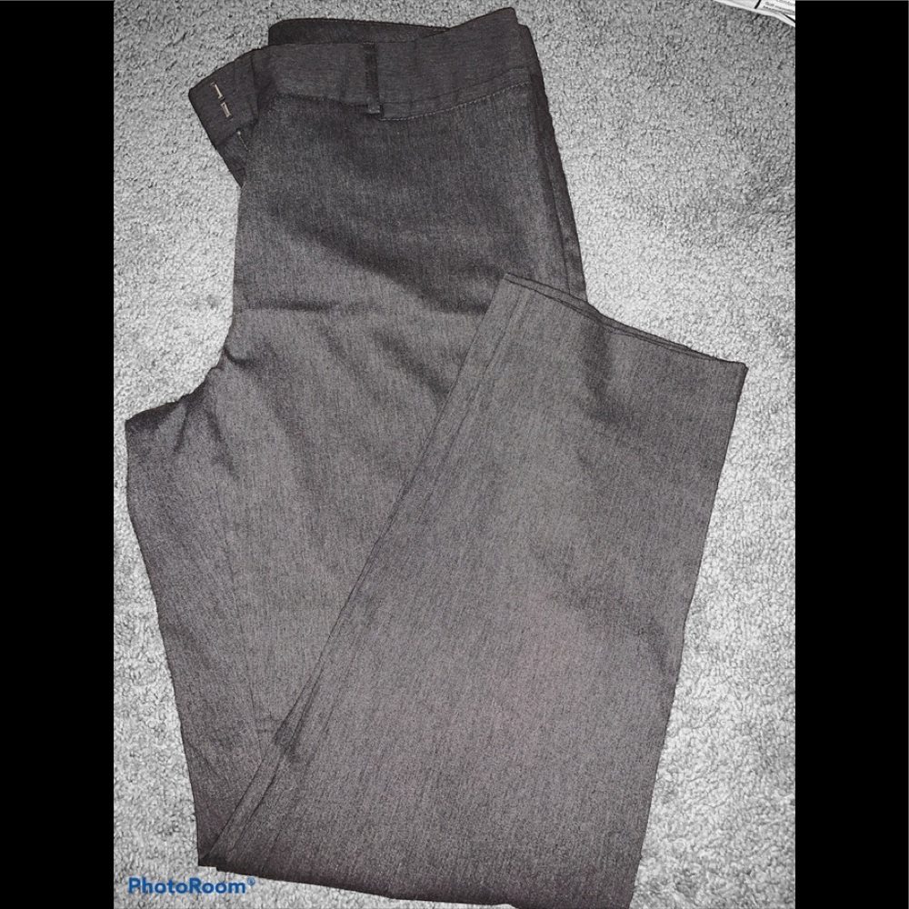 George womens dark grey dress pants 14